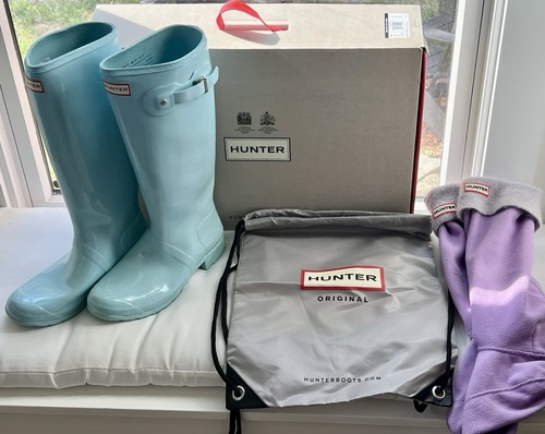 Euc women hunter rain boot - euc, women's